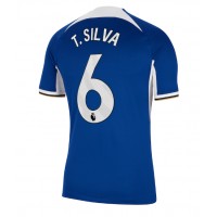 Billiga Chelsea Thiago Silva #6 Hemma fotbollskläder 2023-24 Kortärmad